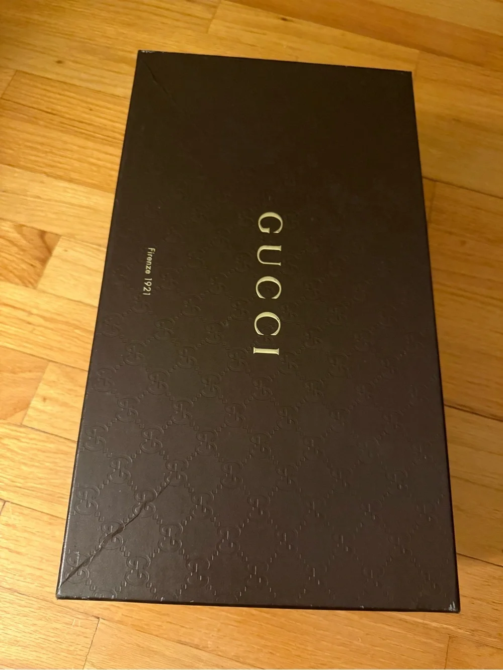 Gucci Men's Accessory Box - Brown unisex for shoes 6-12 sizes